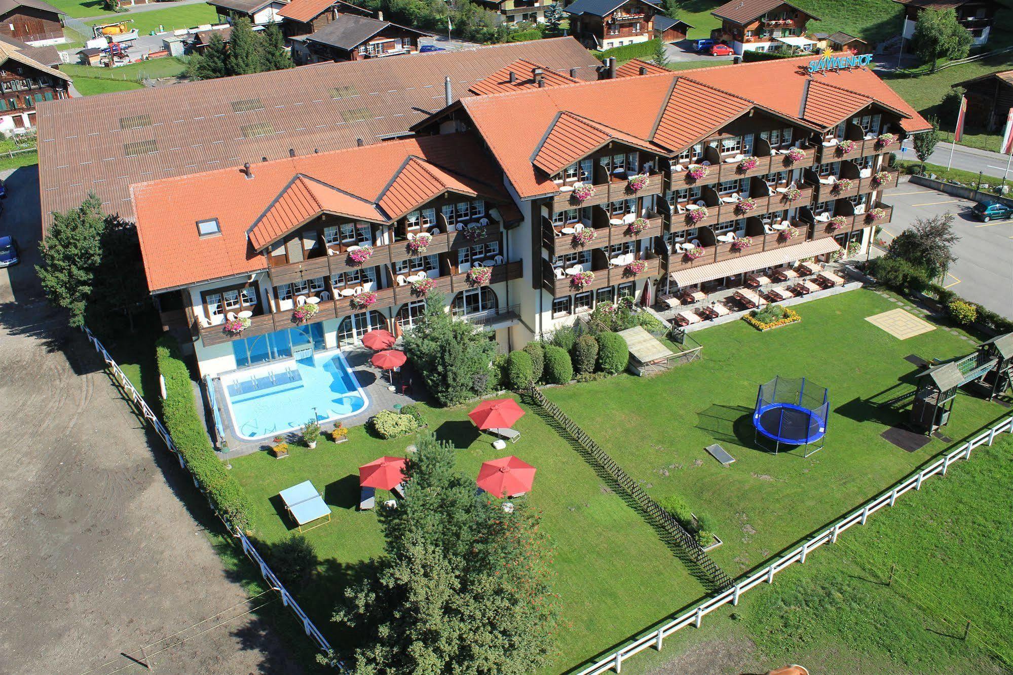 Hotel Simmenhof Ленк Экстерьер фото